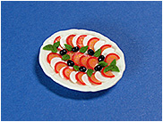 Mozzarella/Tomaten-Platte